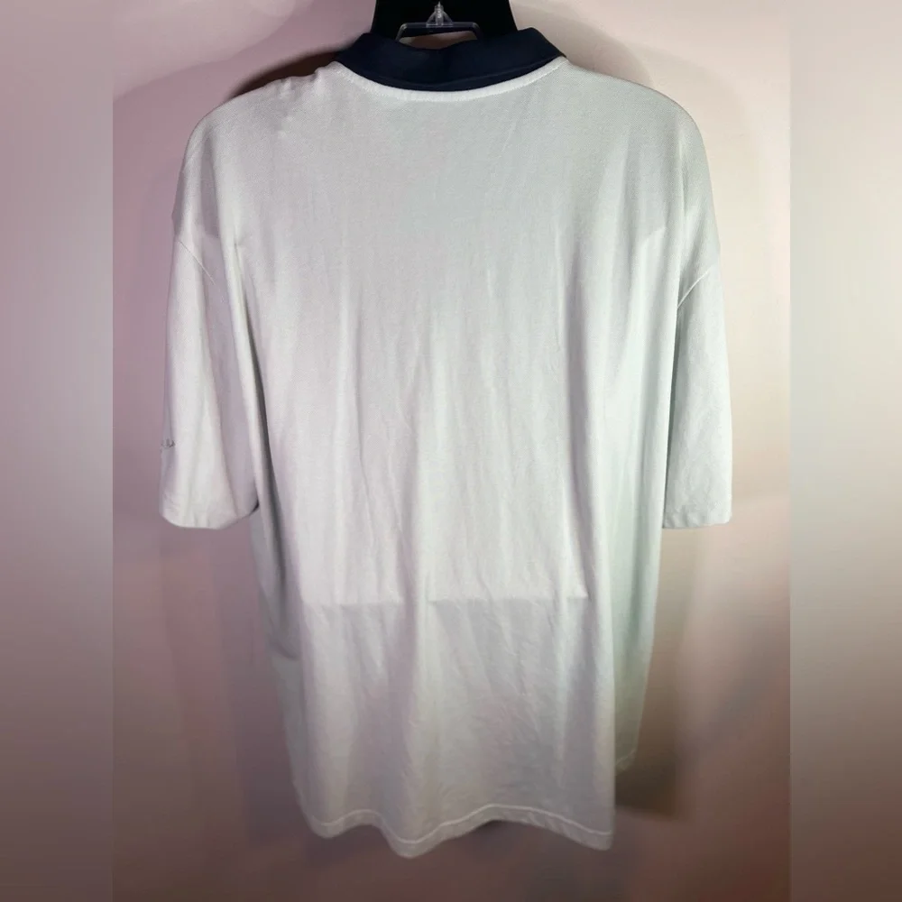 Adidas Golf Polo Shirt 2XL Mint Green/Black HZ4173 W/ Embroidered Sleeve - Picture 5 of 8